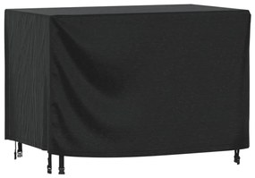 vidaXL Husă mobilier de grădină negru 140x70x90 cm impermeabilă 420D