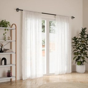 Galerie de perdea extensibilă 107-305 cm din oțel Ringlet – Umbra