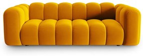 Canapea galbenă 228 cm Lupine – Micadoni Home
