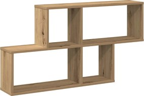 vidaXL Raft de perete, stejar artizanal, 100x18x53 cm, lemn prelucrat