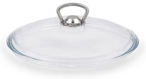 Cratiță din aluminiu cu capac Güral Porselen Classic, ø 22 cm, roz