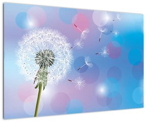 Tablou - Păpădie în vânt (90x60 cm)