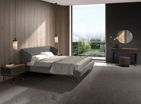 Taburete deosebit design LUX Grey-Black