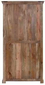 Șifonier maro din lemn de mango 190x45 cm Maneesh – Støraa