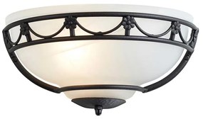 Aplică Elstead CB-WU-BLACK CARISBROOKE 1xE27/60W/230V