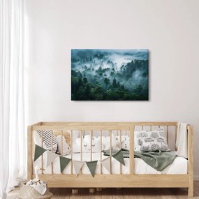 Tablou - Pădure în Ceață (90x60 cm)