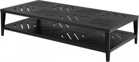 Masuta pentru interior si exterior Bell Rive negru, 180x90cm 113622 HZ