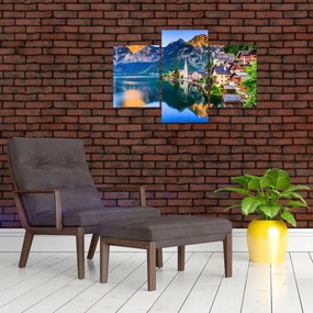 Tablou - Sat alpin (90x60 cm)