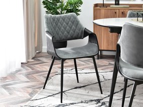 Scaun Rolf K (gri negru + negru). 1111251