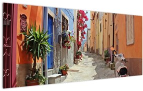 Tablou cu strada din Sardinia (120x50 cm), în 40 de alte dimensiuni noi