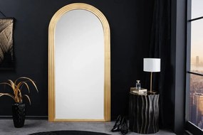 Oglinda de perete decorativa Art Deco 160cm, auriu
