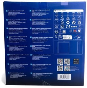 Panou LED RGBW dimabil încastrat Aigostar MESH LED/36W/230V 60x60 cm