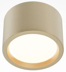 Spot LED aplicat cu protectie IP44 Hydra D-10,5cm auriu
