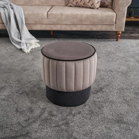 Taburet Rose Pouf Gri