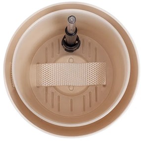 Ghiveci cu auto-irigare Plastia Tolita, bej, diam. 16 cm, diam. 16 cm