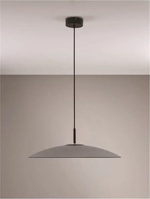 Lustra LED design modern POLIFEMO fumuriu, 60cm