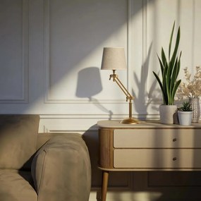 Veioza, Lampa de masa cu brat articulat Snodo