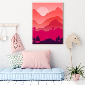 Poster - Peisaj montan (A4)