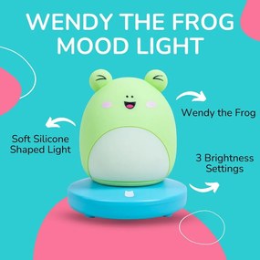 Lampă de veghe pentru copii verde Fizz Wendy – SQUISHMALLOWS