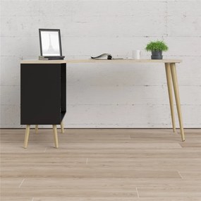 Birou cu aspect de lemn de stejar 145x81 cm Oslo - Tvilum