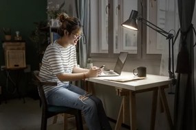 Osram - Lampă de birou LED reglabilă, cu clemă, OFFICE LINE LED/9W/230V 3000K, neagră