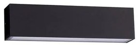 Aplica perete exterior LED IP65 ALLURE negru