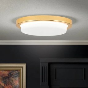 Plafoniera LED moderna LEROX 20cm aurie 24K