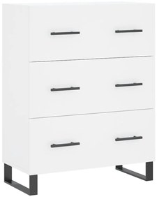 827876 vidaXL Servantă, alb, 69,5x34x90 cm, lemn compozit
