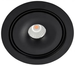 Spot LED modern directionabil incastrat tavan/plafon TORONTO 1 negru