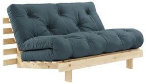 Canapea extensibilă albastră 140 cm Roots - Karup Design