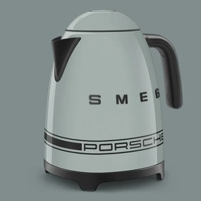 Cana electrica SMEG KLF03PSGEU, 2400 W, 1,7 l, Baza rotativa la 360°, Finisaj lucios, Verde