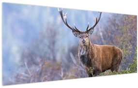 Tablou - Cerb în peisaj (120x50 cm)