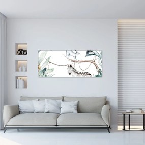 Tablou - Animale exotice (120x50 cm)