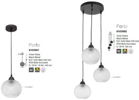 Pendul design modern Porto clar NVL-8103991