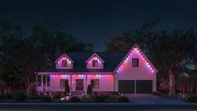 Philips Hue FESTAVIA ghirlandă LED RGBW reglabilă pentru exterior, 32 LED, 18 m, IP65