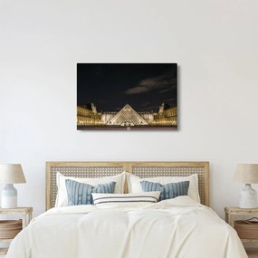 Tablou - Louvre nocturn (90x60 cm)