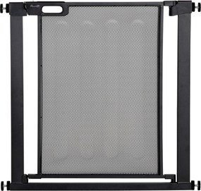 PawHut Poarta de Siguranta Reglabila 76–103 cm pentru Usi/Scari – Negru | Aosom Romania