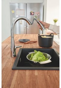 GROHE 32294002 - Baterie pentru chiuvetă Zedra, 401 mm, crom lucios