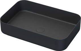 Lavoar pentru blat LJORDAL 52 x 34 cm, oțel/negru