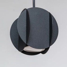 Lustră suspendată pe cablu GAMBIT 4xGU10/10W/230V neagră