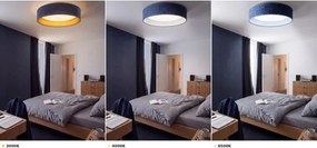 Brilagi - Plafonieră LED VELVET VARI LED/24W/230V CCT Ø 45 cm albastră