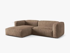 Coltar modular Martina catifea Vogue L283 cm