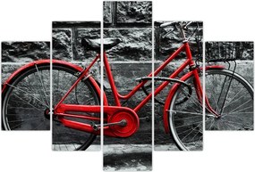 Tablou - Bicicleta istorică (150x105 cm)