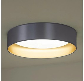 Plafonieră LED Duolla ROLLER LED/24W/230V d. 45 cm argintiu/auriu