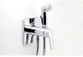 Baterie de bideu cu duș pentru instalare ascunsă Novaservis METALIA crom lucios