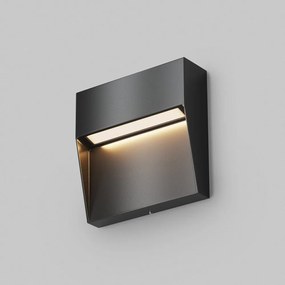 Spot LED iluminat scari sau perete exterior IP54 Mane negru