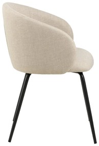 Scaune de dining crem 2 buc. Eleanor – Actona