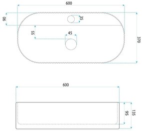 Lavoar pe blat Rea Marcela 60