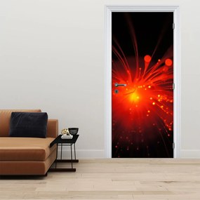 Fototapet pentru ușă - Scântei abstract (95x205cm)