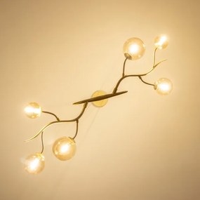 Lustră LED pe cablu Brilagi MISTEL 6xG9/3W/230V auriu